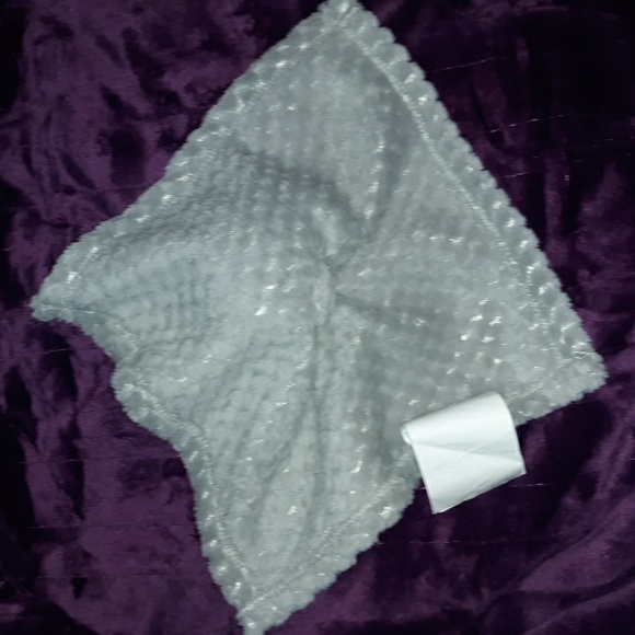 🆕️ 11" Sam Salem & Son Gray Owl Textured Security Blanket Lovey Baby - Picture 3 of 5